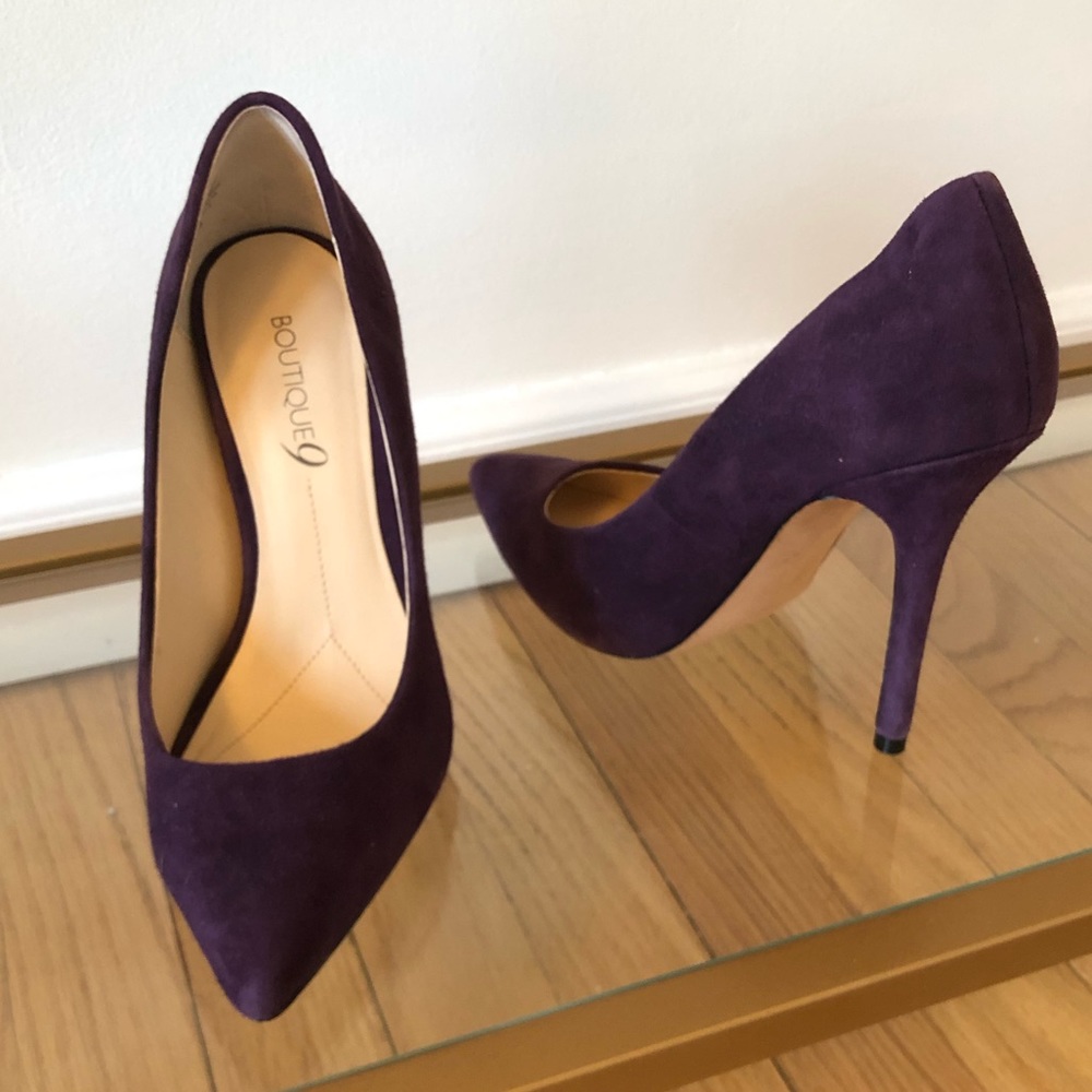 Boutique 9 Purple pumps - 7